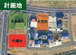 木更津 かねだ西医療ビレッジの計画地