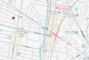 メディフォーレ新松戸医療モールの地図